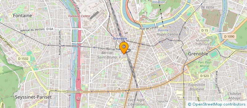 localisation de l'entreprise BOUCHERIE LE ROI à GRENOBLE