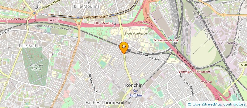 localisation de l'entreprise BOUCHERIE LECOMTE PERE & FILS à LILLE