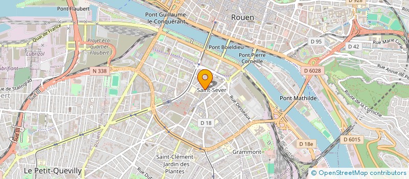 localisation de l'entreprise BOUCHERIE LES 2 FRERES à ROUEN