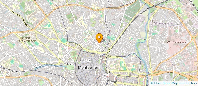 localisation de l'entreprise BOUCHERIE LES BEAUX ARTS à MONTPELLIER