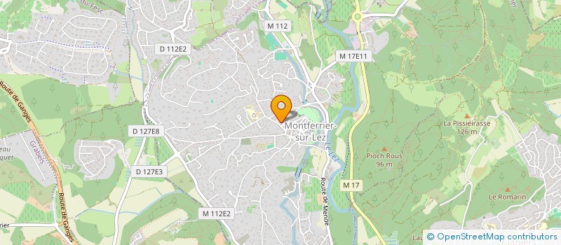 localisation de l'entreprise BOUCHERIE LES GRESES  FLUXENCH ET BOLDRINI  MONTFERRIER-SUR-LEZ