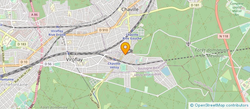 localisation de l'entreprise BOUCHERIE LIMOUSINE à CHAVILLE