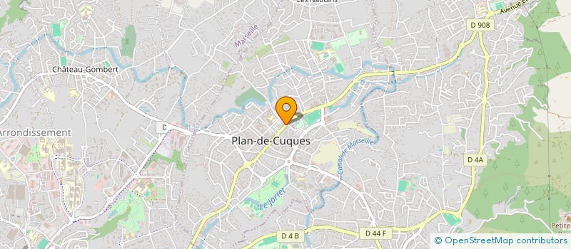 localisation de l'entreprise BOUCHERIE LISCI  PLAN-DE-CUQUES