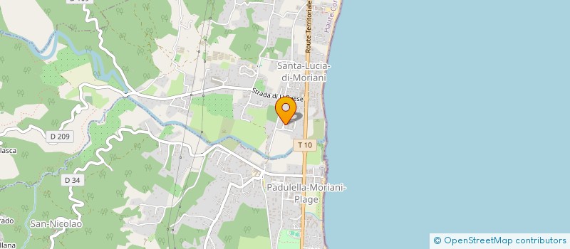 localisation de l'entreprise BOUCHERIE LORENZONI PERE & FILS à SANTA-LUCIA-DI-MORIANI