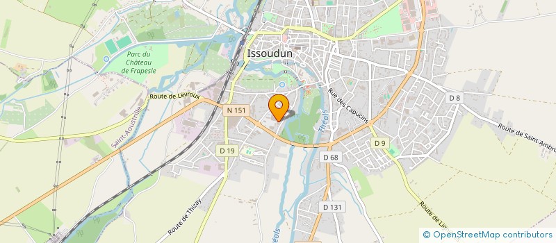 localisation de l'entreprise BOUCHERIE LOUFAZI à ISSOUDUN