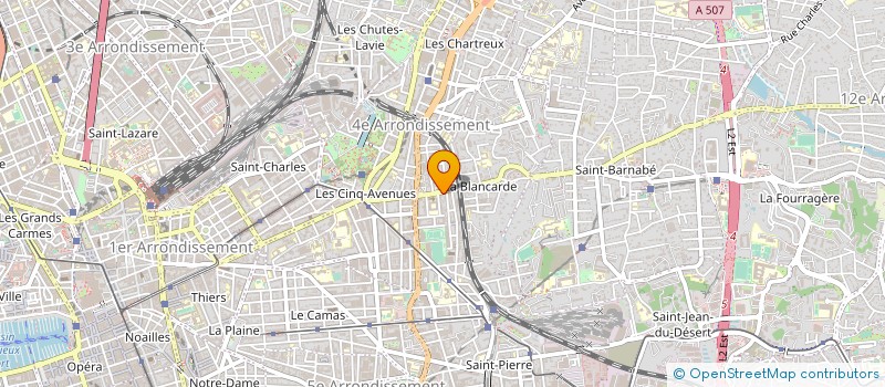 localisation de l'entreprise BOUCHERIE LRV à MARSEILLE