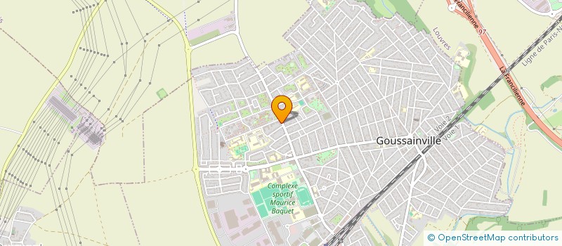 localisation de l'entreprise BOUCHERIE MARAKECH  GOUSSAINVILLE