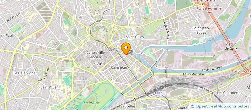 localisation de l'entreprise BOUCHERIE MARCEL à CAEN
