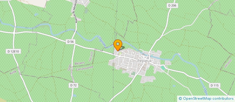 localisation de l'entreprise BOUCHERIE MARCOS  PEPIEUX