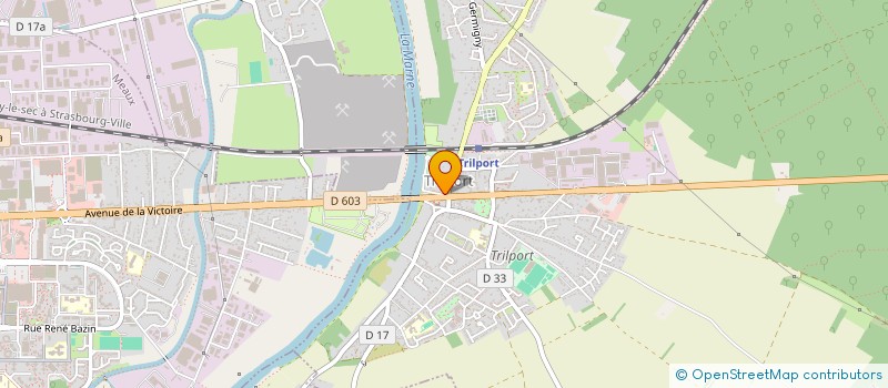 localisation de l'entreprise BOUCHERIE MARECHAL  TRILPORT