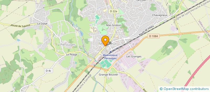 localisation de l'entreprise BOUCHERIE MARGET à MEXIMIEUX