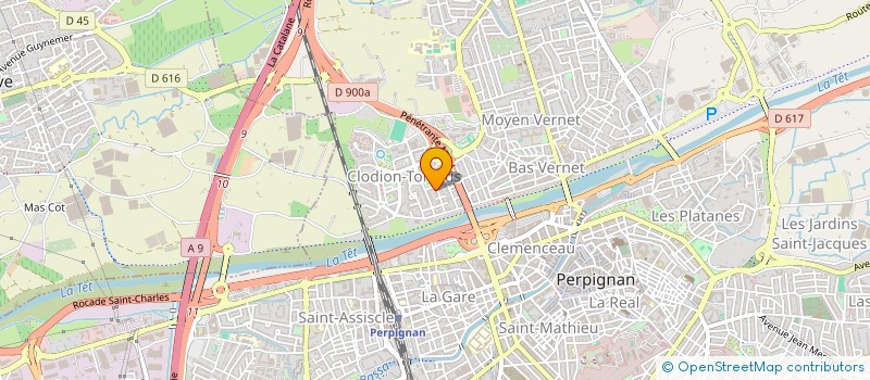 localisation de l'entreprise BOUCHERIE MARHABA  PERPIGNAN