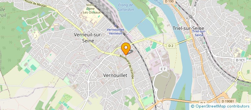 localisation de l'entreprise BOUCHERIE MARMARA  VERNOUILLET