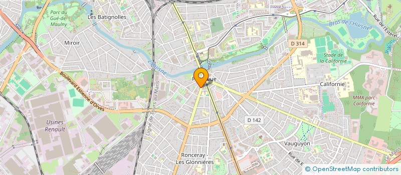 localisation de l'entreprise BOUCHERIE MARYAM à LE MANS
