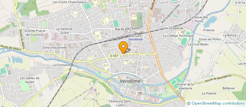 localisation de l'entreprise BOUCHERIE MASSA  VENDOME