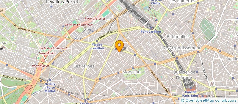 localisation de l'entreprise BOUCHERIE MEISSONIER  PARIS