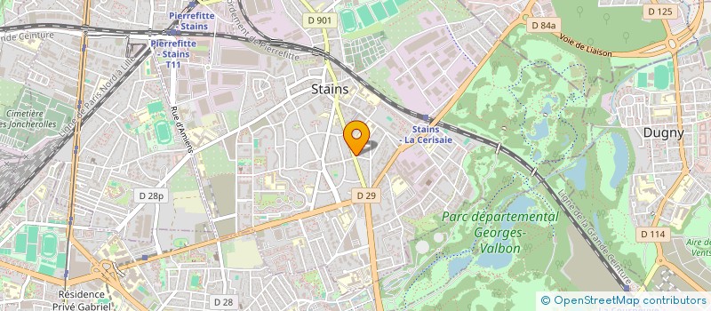 localisation de l'entreprise BOUCHERIE MH à STAINS