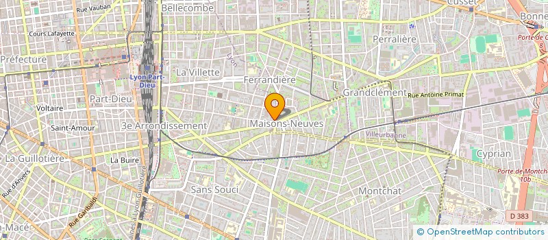 localisation de l'entreprise BOUCHERIE MISTRAL  LYON