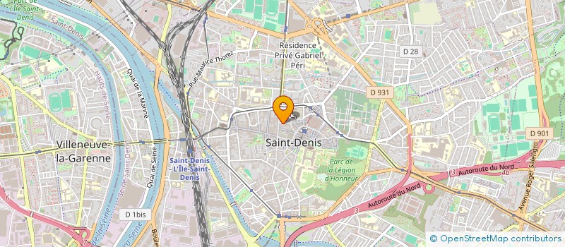 localisation de l'entreprise BOUCHERIE MONDIALE à SAINT-DENIS