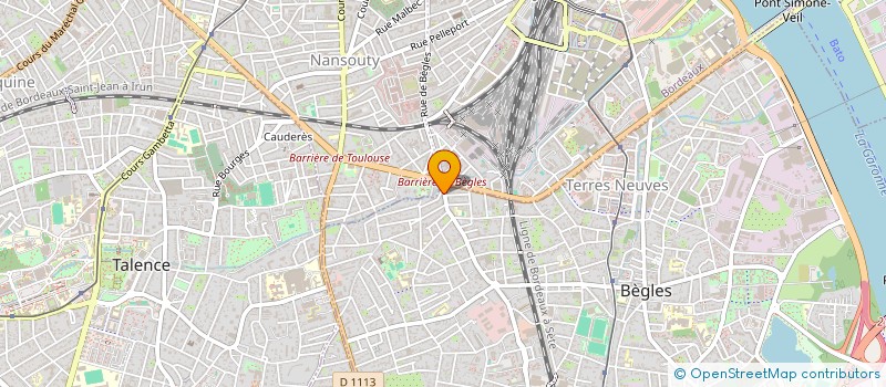 localisation de l'entreprise BOUCHERIE MOREIRA ENZO à BEGLES