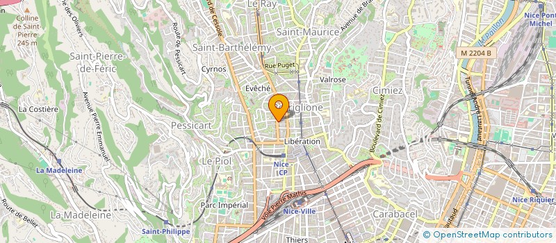 localisation de l'entreprise BOUCHERIE MOSAIQUE à NICE