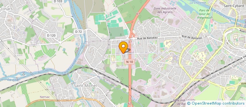 localisation de l'entreprise BOUCHERIE MUSULMANE CHERIF à ANGOULEME