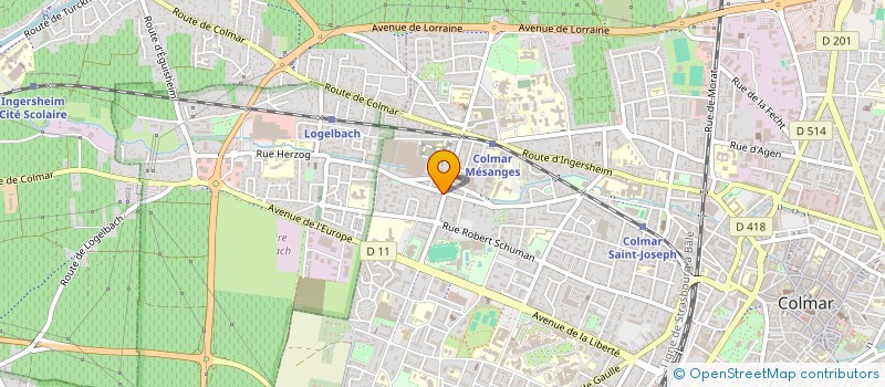 localisation de l'entreprise BOUCHERIE MUSULMANE DAOUDI à COLMAR