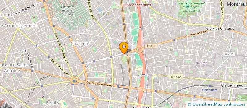 localisation de l'entreprise BOUCHERIE MUSULMANE DE PARIS  PARIS