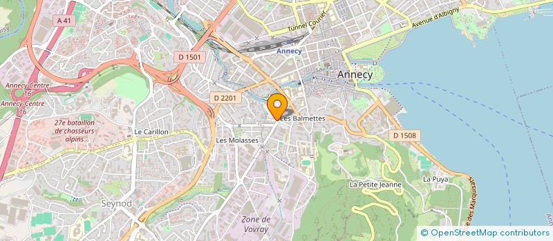 localisation de l'entreprise BOUCHERIE NABLI DE PERE EN FILS à ANNECY