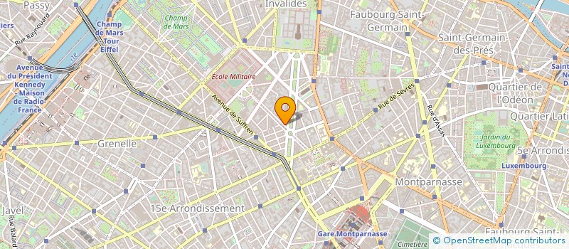 localisation de l'entreprise BOUCHERIE NGL à PARIS