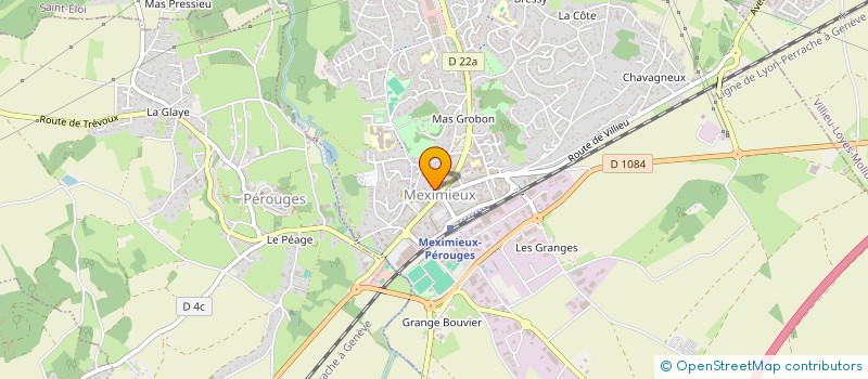 localisation de l'entreprise BOUCHERIE NICOLAS SALAZAR à MEXIMIEUX