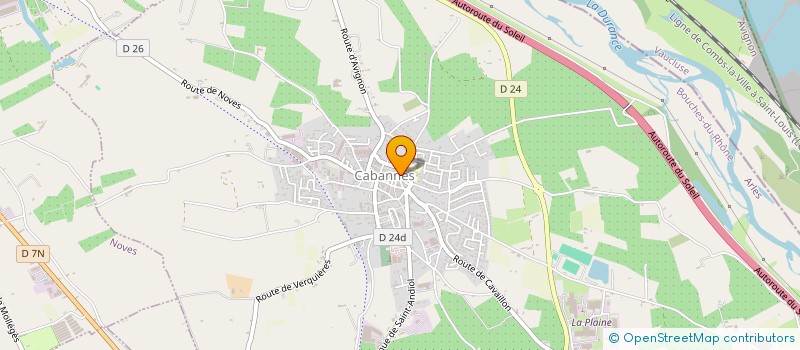 localisation de l'entreprise BOUCHERIE NOOR  CABANNES