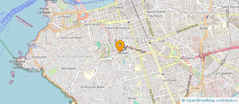 localisation de l'entreprise BOUCHERIE NOTRE DAME à MARSEILLE