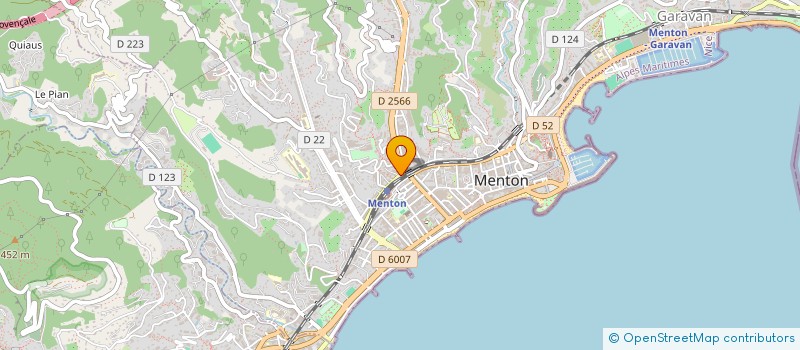 localisation de l'entreprise BOUCHERIE NOUR  MENTON