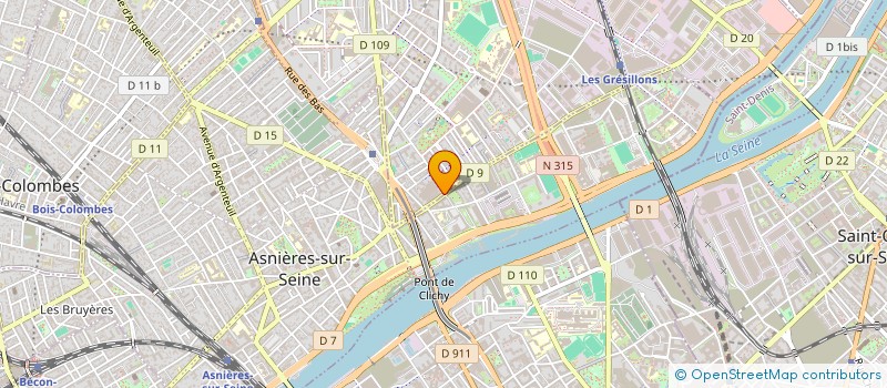 localisation de l'entreprise BOUCHERIE NOURE  GENNEVILLIERS