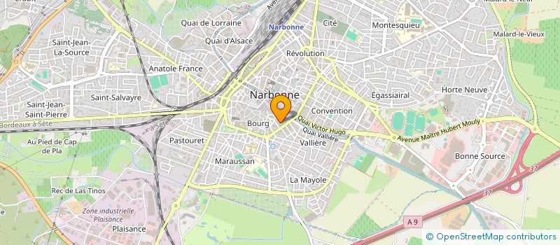 localisation de l'entreprise BOUCHERIE OMARI à NARBONNE