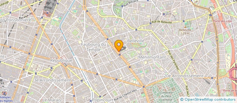 localisation de l'entreprise BOUCHERIE OUIS  PARIS