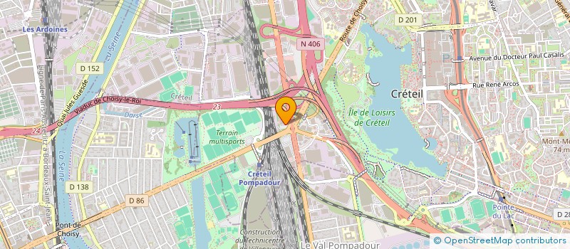 localisation de l'entreprise BOUCHERIE OUMI  CRETEIL