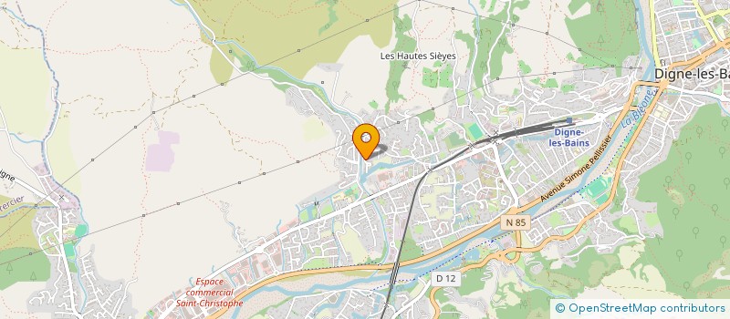 localisation de l'entreprise BOUCHERIE PAUL FREDERIC à DIGNE-LES-BAINS