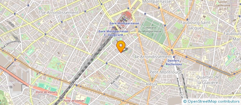 localisation de l'entreprise BOUCHERIE PERNETY  PARIS