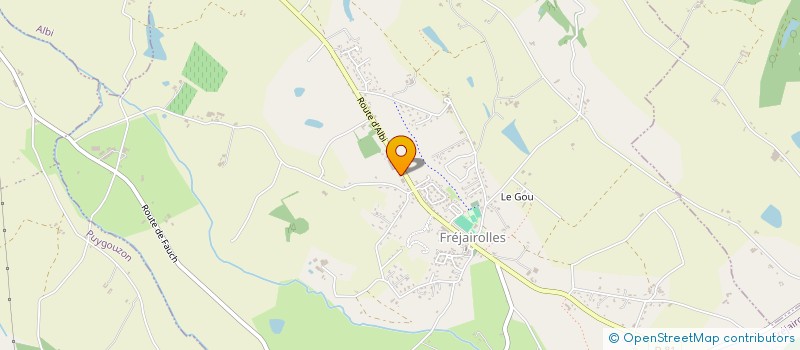 localisation de l'entreprise BOUCHERIE PHILIPPE  FREJAIROLLES