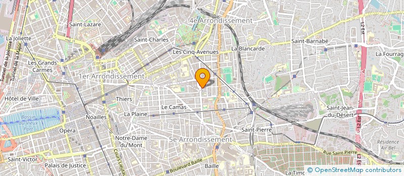 localisation de l'entreprise BOUCHERIE PIERRE à MARSEILLE