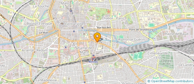 localisation de l'entreprise BOUCHERIE PIGUEL à RENNES