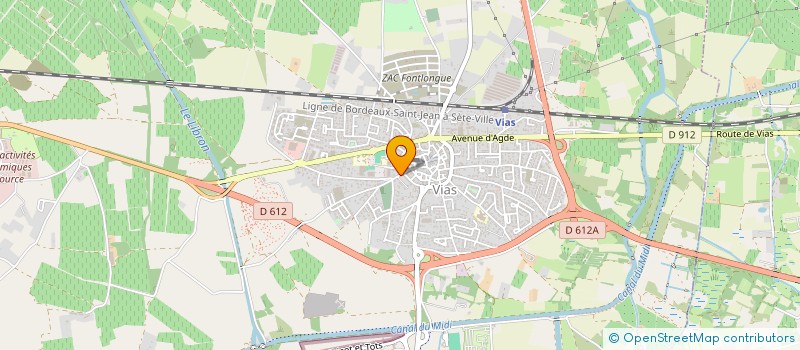 localisation de l'entreprise BOUCHERIE PILON  VIAS