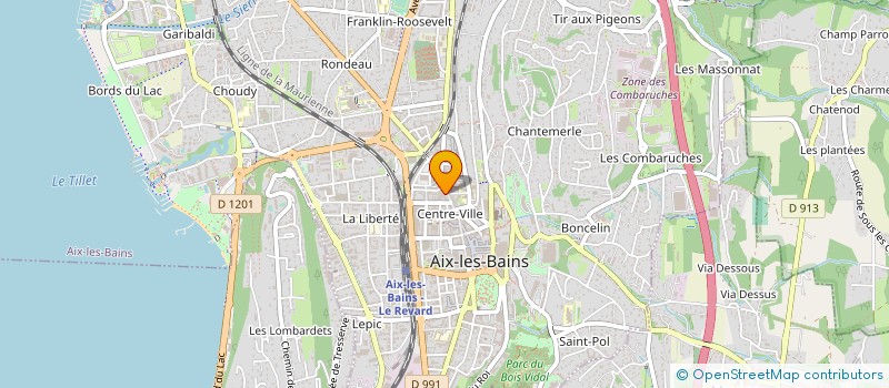 localisation de l'entreprise BOUCHERIE PINCHON à AIX-LES-BAINS