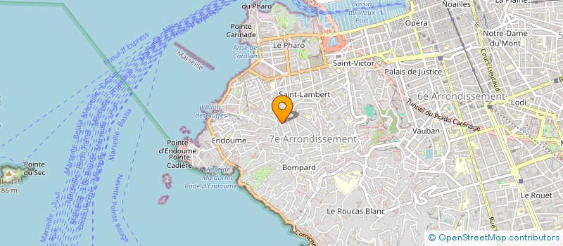 localisation de l'entreprise BOUCHERIE PIRO ET FILS à MARSEILLE