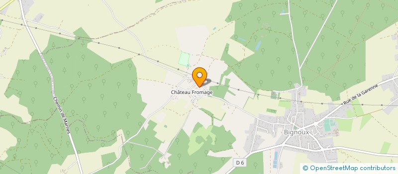 localisation de l'entreprise BOUCHERIE POINT  BIGNOUX