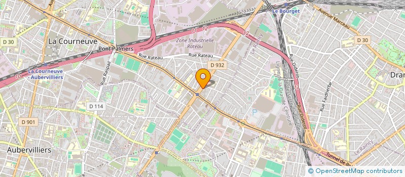localisation de l'entreprise BOUCHERIE POPULAIRE à LA COURNEUVE
