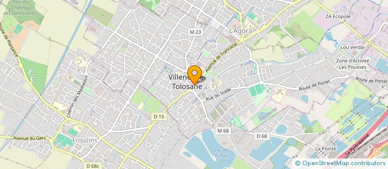 localisation de l'entreprise BOUCHERIE QUE J'M à VILLENEUVE-TOLOSANE