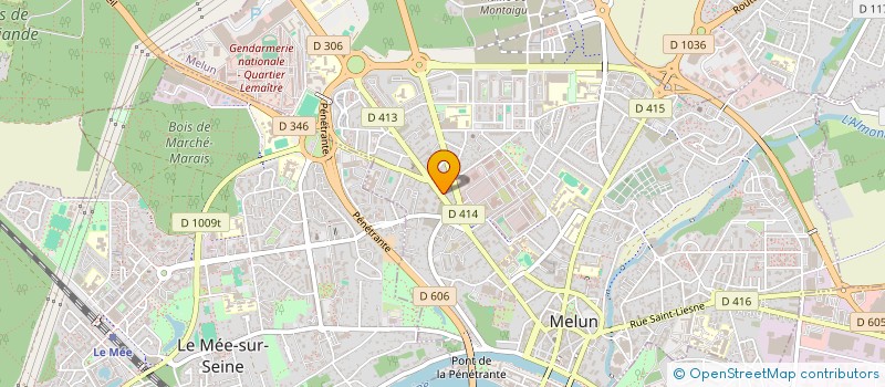 localisation de l'entreprise BOUCHERIE RAHMA à MELUN